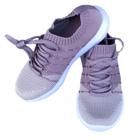 Evin Ter new sock slip on shoes. Lavender and white. Women’s size 5 - Picture 13 of 15